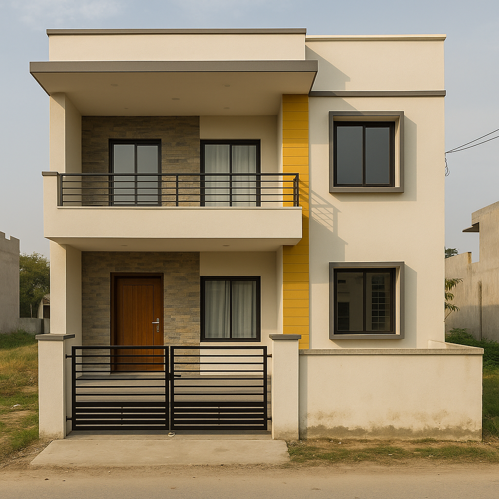 Modern Residential House Construction